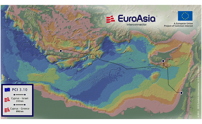 Κύπρος: Έγκριση χορηγίας για την ηλεκτρική διασύνδεση EuroAsia
