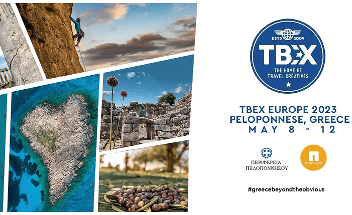 Περιφέρεια Πελοποννήσου: Διεθνές συνέδριο Online Travel Media TBEX Europe 2023