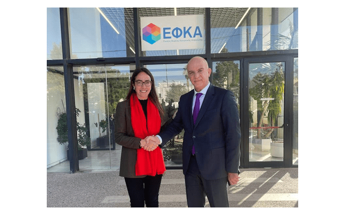 Υπουργείο Εργασίας: Στο «στρατηγείο» της έκδοσης συντάξεων η Υπουργός Εργασίας, Δόμνα Μιχαηλίδου
