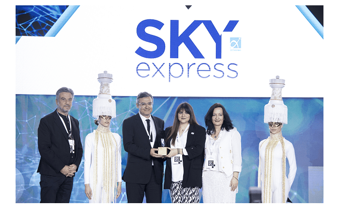 SKY express: 3 ακόμη διακρίσεις για τη διπλά βραβευμένη στην Ευρώπη ελληνική αεροπορική εταιρεία