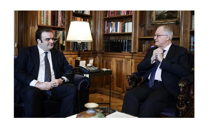 Υπουργείο Οικονομικών: Συνάντηση ΠτΔ με τον Κυριάκο Πιερρακάκη