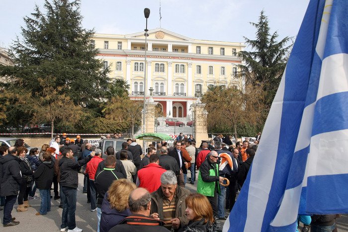 Θεσσαλονίκη: Με τον υπουργό Μακεδονίας-Θράκης, Θεόδωρο Καράογλου, συναντήθηκαν εκπρόσωποι των αγροτών της Βόρειας Ελλάδας