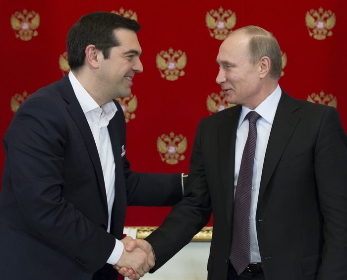«Πολύ θετικές» χαρακτηρίζει το Κρεμλίνο τις συνομιλίες Τσίπρα - Πούτιν
