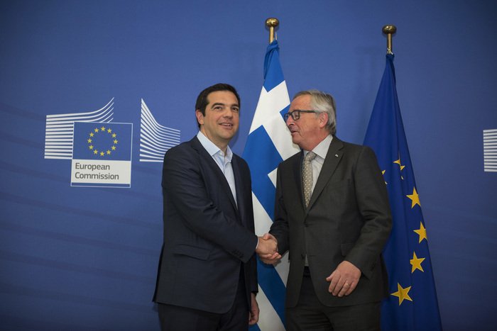 Η χθεσινή συνάντηση του Έλληνα πρωθυπουργού με τον πρόεδρο της Κομισιόν Γιούνκερ στον γερμανικό Τύπο